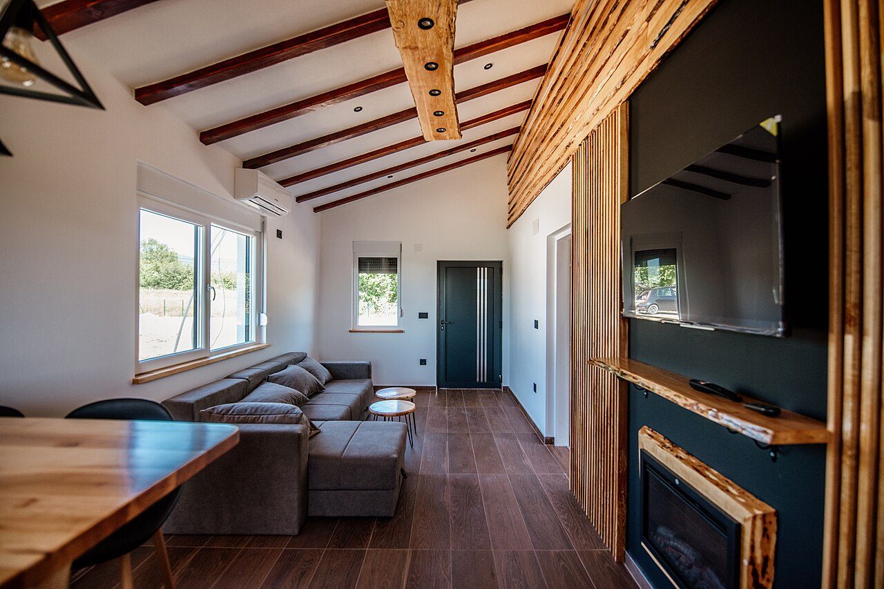A calm, ordered living room